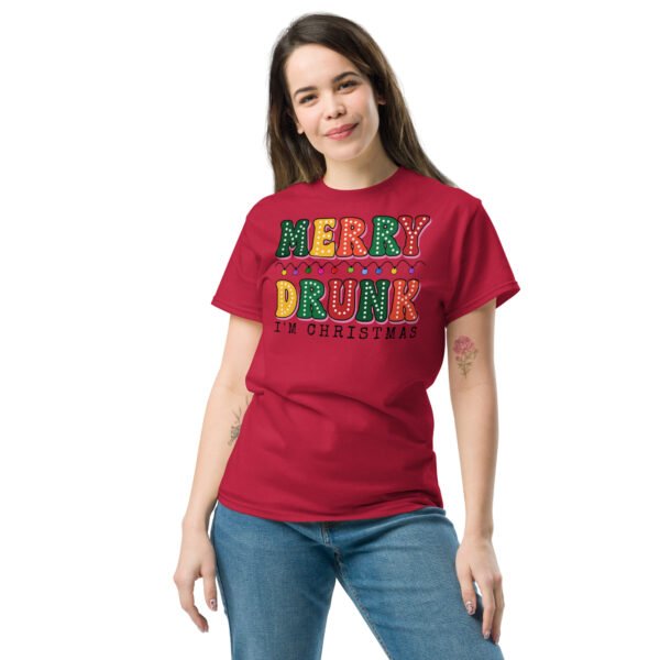 Merry Drunk I’m Christmas Funny T-shirts - Image 3