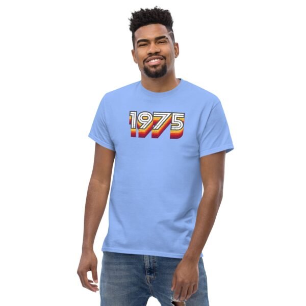 1975 Birth Year Gift T-shirt 50th Birthday Tshirt 1975 Retro - Image 3