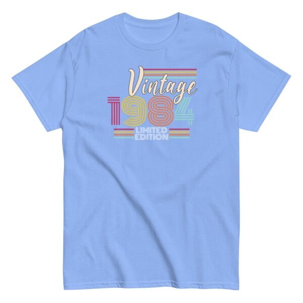 Vintage 1984 T-shirt Limited Edition 40th Birthday T-shirt - Image 10