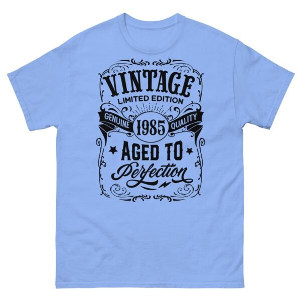Vintage 1985 T-shirt 40th Birthday Gift Aged To Perfection T shirt - Image 8