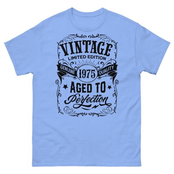 Vintage 1975 T-shirt Aged To Perfection 50th Birthday T shirt - Image 8