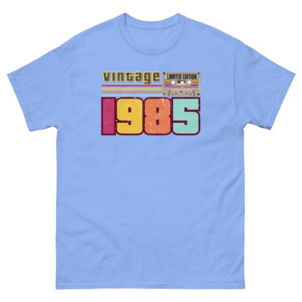 Vintage 1985 T-shirt Cassette Tape Limited Edition 40th Birthday - Image 11