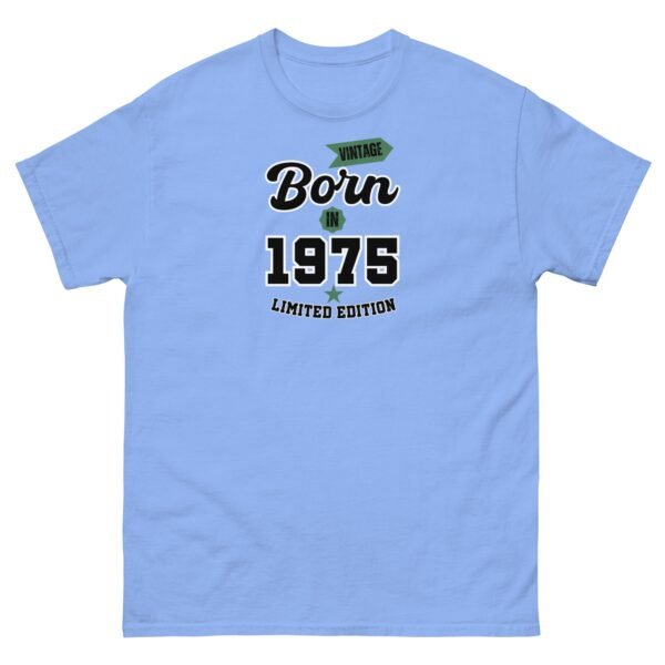 Vintage Born In 1975 Limited Edition T-shirt 50th Birthday Tee - Image 13