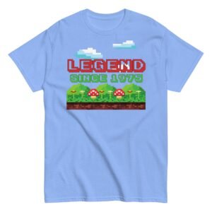 Legend Since 1975 Retro Gaming T-shirt 50th Birthday Tshirt