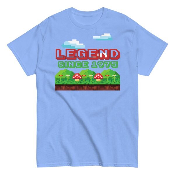 Legend Since 1975 Retro Gaming T-shirt 50th Birthday Tshirt
