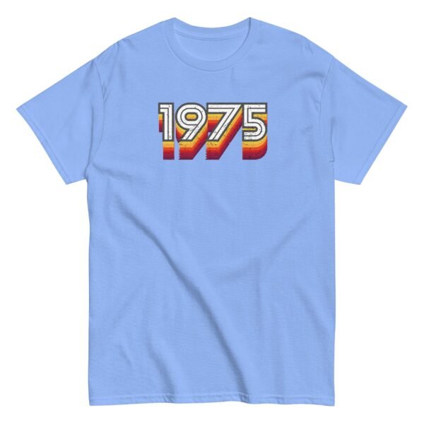 1975 Birth Year Gift T-shirt 50th Birthday Tshirt 1975 Retro - Image 12
