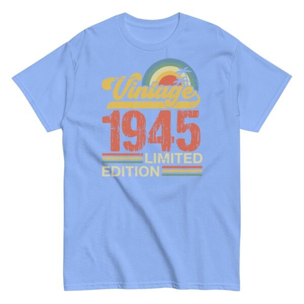 Vintage 1945 T-shirt Design Limited Edition Birth Year Gift - Image 11