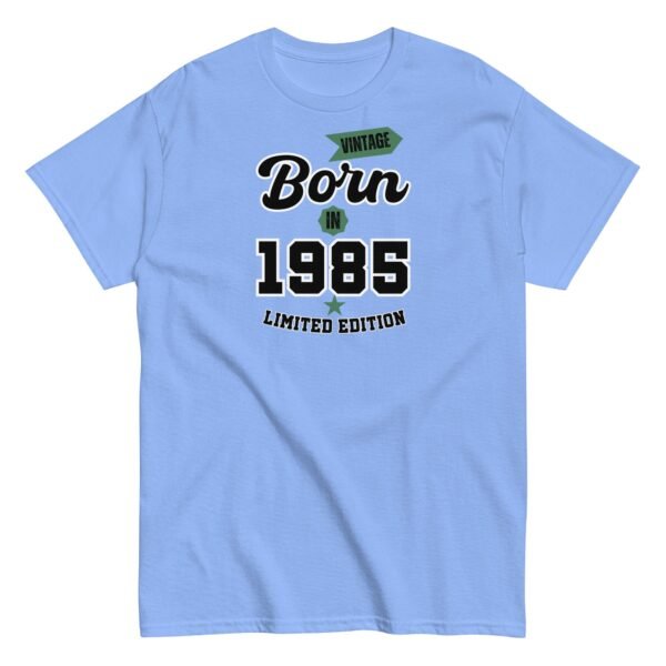 Born in 1985 Birthday T-shirt Vintage Birth Year 1985 - Image 11