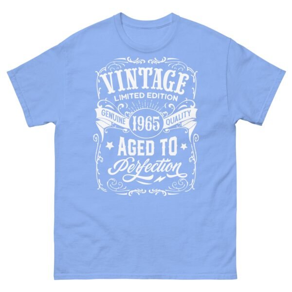 Vintage 1965 Aged To Perfection T-Shirt 1965 Birthday Gift Tee - Image 12