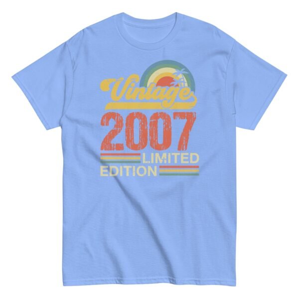 2007 Birthday Gift T-shirt Limited Edition T-shirt - Image 13