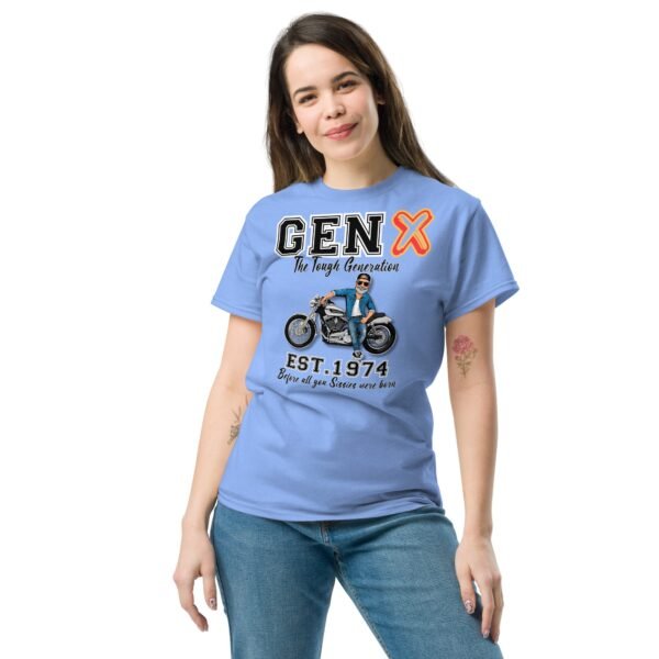 GEN X Est. 1974 T-shirt Birthday Gift For 1974 Birth Year - Image 2
