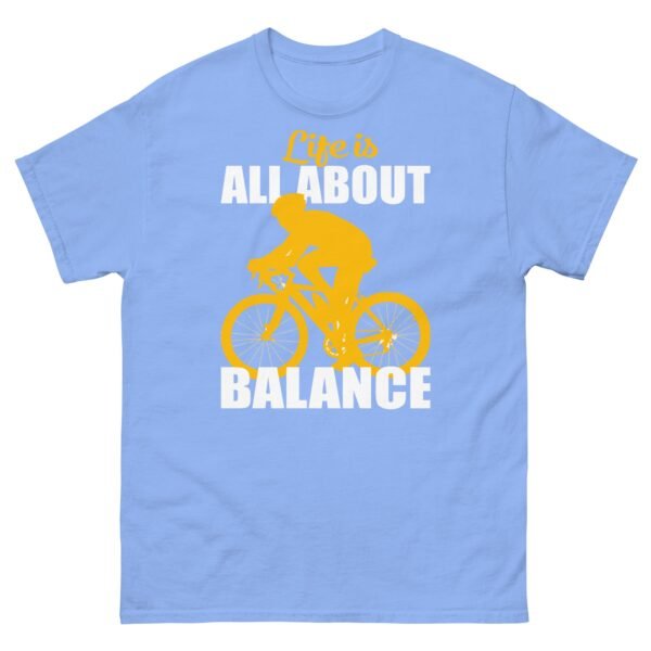 Life Is All About Balance Cyclist T Shirt - Image 11