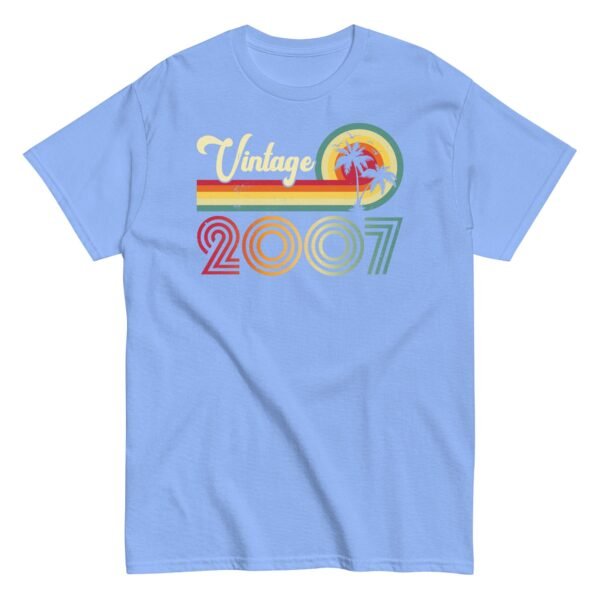 Vintage 2007 Birthday T-shirt - Image 11