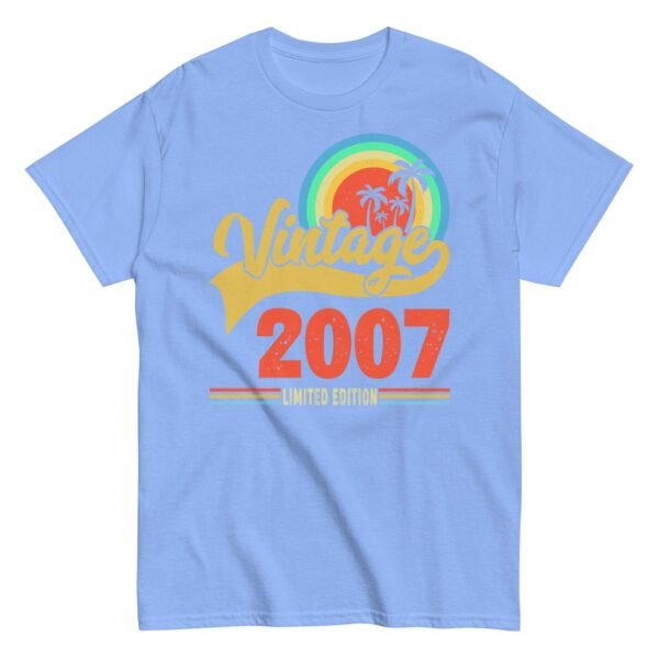 Vintage 2007 Limited Edition Birthday T-shirt Gifts - Image 12