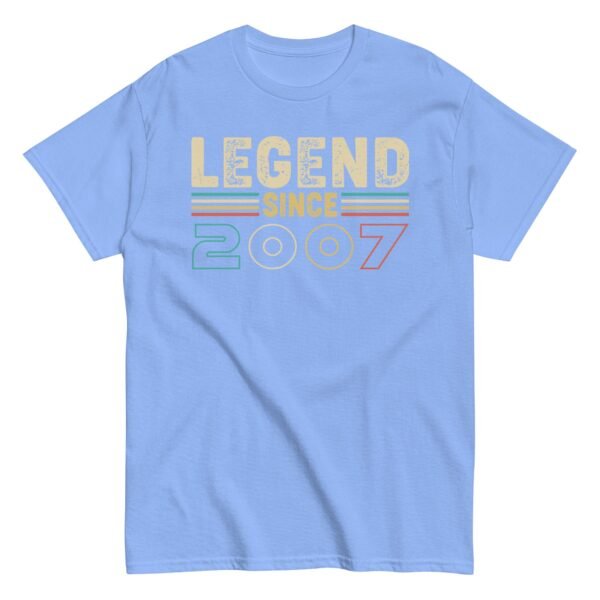 Legend Since 2007 T-shirts 18th Birthday Gifts - Image 12