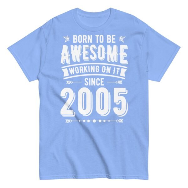 Born To Be Awesome Since 2005 T-shirts Birthday Gift - Image 13