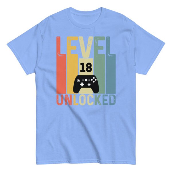 Level 18 Unlocked – 18th Birthday T-shirts for Gamers - Image 12