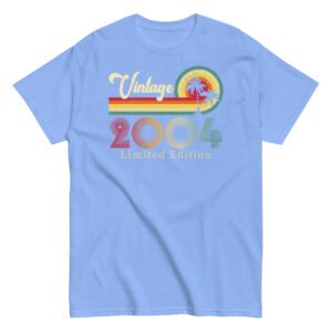 Vintage 2004 Limited Edition Birthday T-shirts