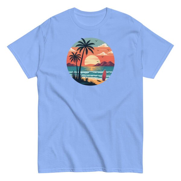 Retro Sunset Beach Surf T-shirt - Image 11