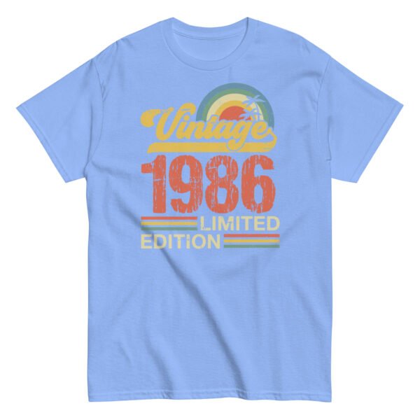 Vintage 1986 Limited Edition T-shirt 86 Birthday Gift - Image 12