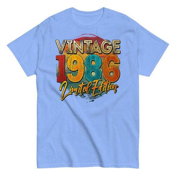 Vintage 1986 Limited Edition Birthday 86 T-shirt - Image 12