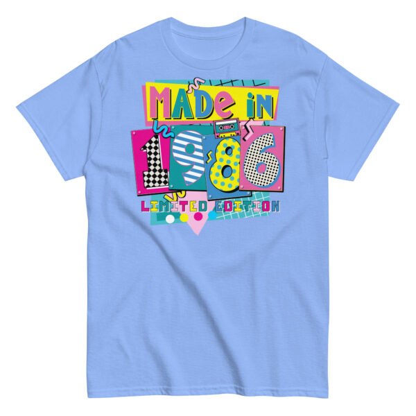 Made in 1986 Retro 80’s T-shirt 1986 Birthday Gift - Image 12