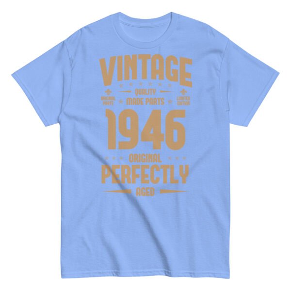 Vintage 1946 T-shirt Original Perfectly Made Birthday Gift - Image 6