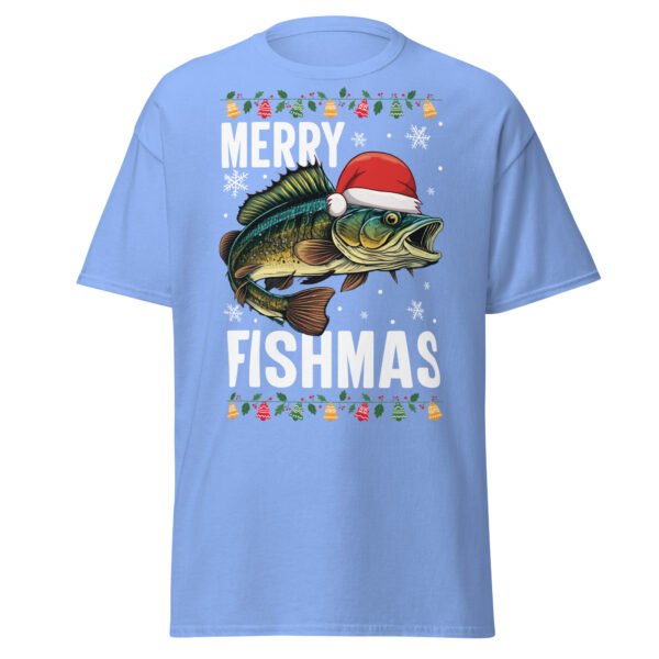 Merry Fishmas Christmas T-shirts For Men Who Fish - Image 11