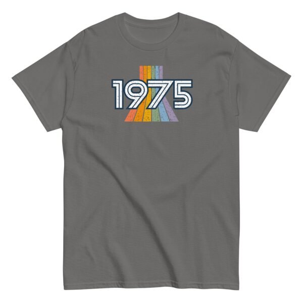 1975 Birth Year Gift T-shirt 50th Birthday T-shirt Retro 1975 - Image 9