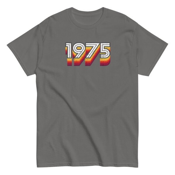 1975 Birth Year Gift T-shirt 50th Birthday Tshirt 1975 Retro - Image 10