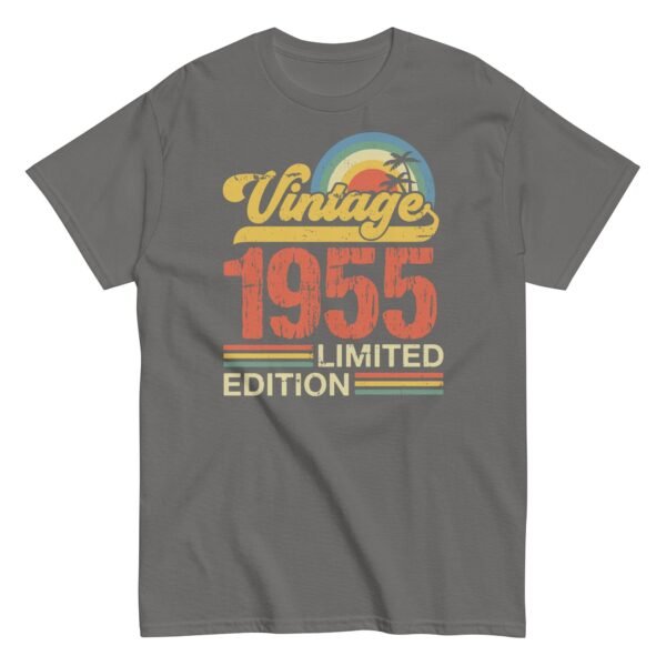 Vintage 1955 Limited Edition Birthday T-shirt Gift 1955 - Image 9