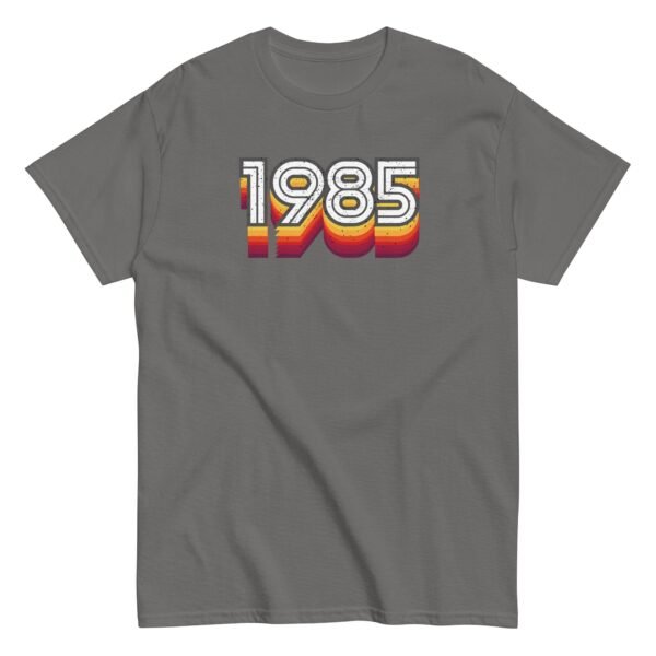 1985 T-shirt Birth Year Gift Idea 1985 Retro Tshirt - Image 9