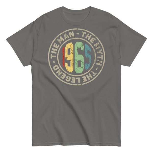 1965 Birthday Year Gift T-shirt The Man The Myth The Legend - Image 8