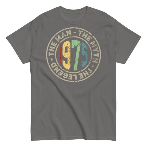 1975 Birthday Year Gift T-shirt The Man The Myth The Legend - Image 7