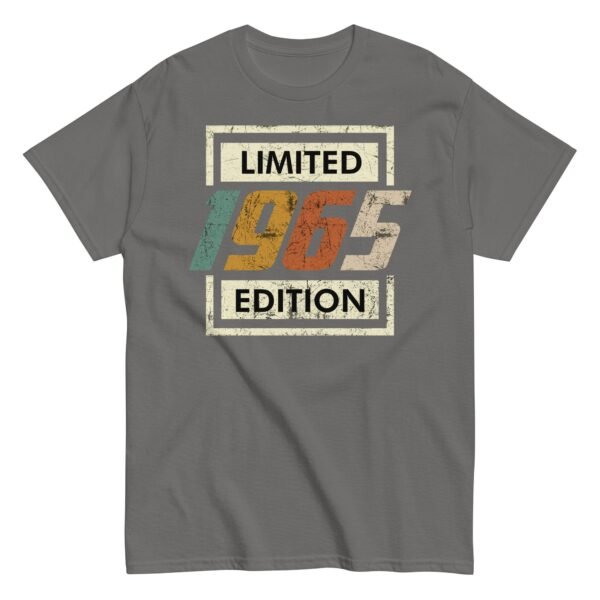 1965 Birthday Year Gift T-shirt Born In 1965 Limited Edition T-shirt - Image 8