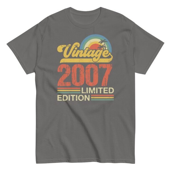 2007 Birthday Gift T-shirt Limited Edition T-shirt - Image 9