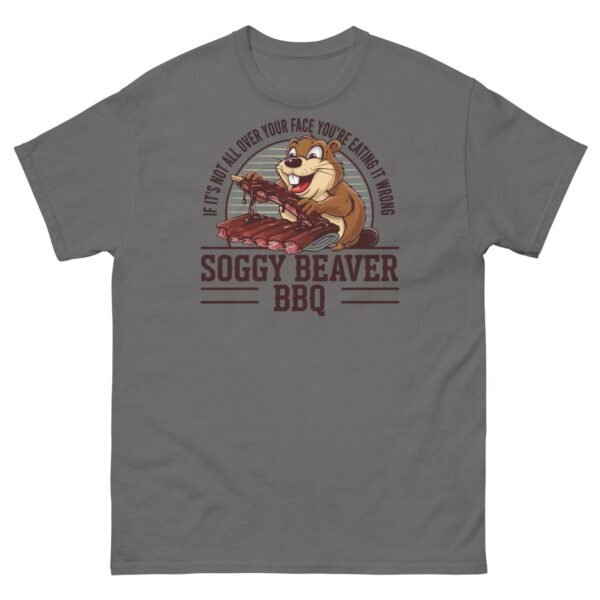 Soggy Beaver BBQ T-Shirt Funny BBQ Shirt - Image 11