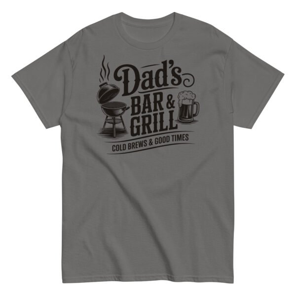 Dad’s Bar & Grill T-shirt For Dads BBQ - Image 5