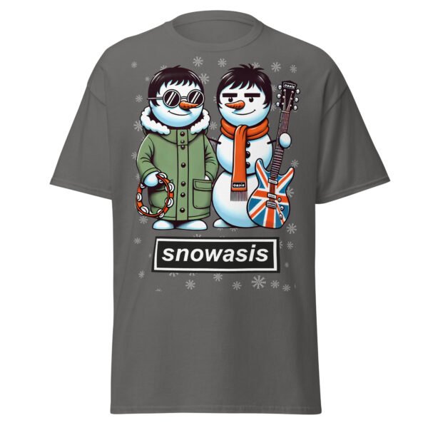 Snowasis Oasis Christmas T-shirt  Liam & Noel Gallagher Tshirt - Image 7