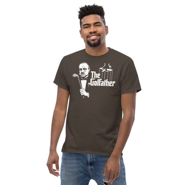 The Golfather T Shirt Gift For Dads Who Love Golf Fathers Day Idea - Image 3