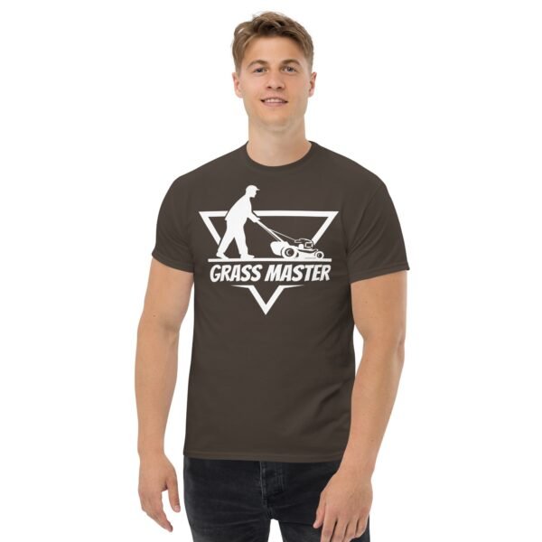 Grass Master T Shirt Gardening T Shirts UK Gardener GIft Idea - Image 5
