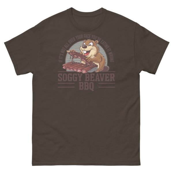 Soggy Beaver BBQ T-Shirt Funny BBQ Shirt - Image 8