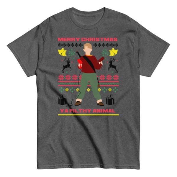 Merry Christmas Ya Filthy Animal Home Alone Christmas T-shirt - Image 7