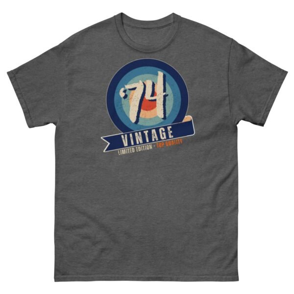 1974 Birthday t-shirt ’74 Vintage 1974 Gift Limited Edition T-shirt - Image 7