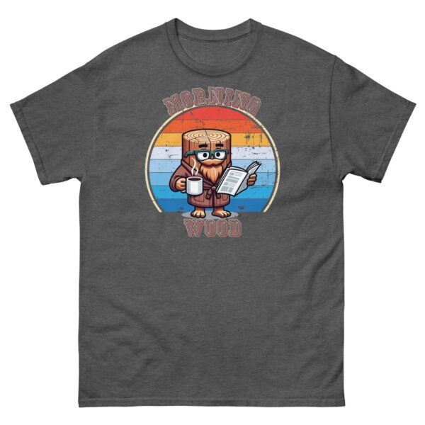 Morning Wood T-shirt Funny Gift for Him Tee - Image 7