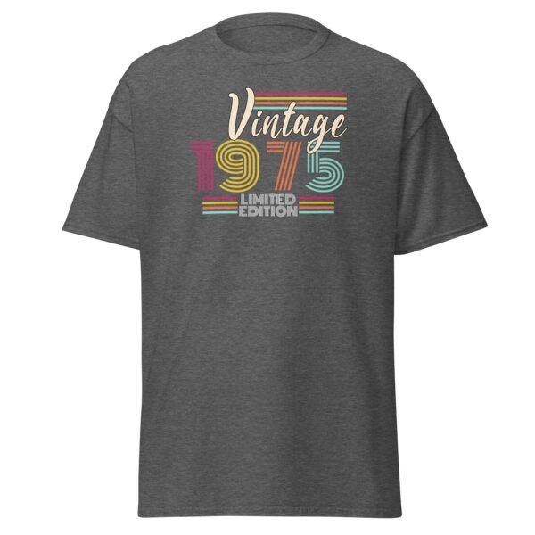 Vintage 1975 T-shirt Limited Edition 50th Birthday T-shirt - Image 6