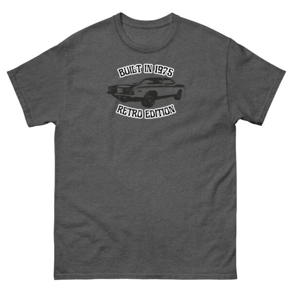 Built In 1975 Retro Edition 50th Birthday Gift T-shirt - Image 9