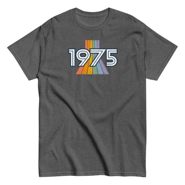 1975 Birth Year Gift T-shirt 50th Birthday T-shirt Retro 1975 - Image 8