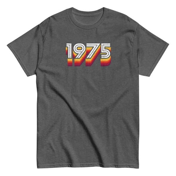 1975 Birth Year Gift T-shirt 50th Birthday Tshirt 1975 Retro - Image 9