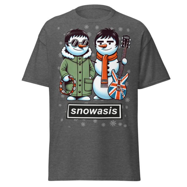 Snowasis Oasis Christmas T-shirt  Liam & Noel Gallagher Tshirt - Image 6